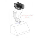 ZLINE 36 in. Remote Blower Island Mount Range Hood in Stainless Steel - KECOMi-RD-36