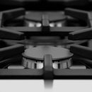 ZLINE 36" Professional Black Stainless Gas Rangetop with 6 Gas Burners - RTB-BR-36