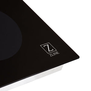zline cooktop 36  with badge