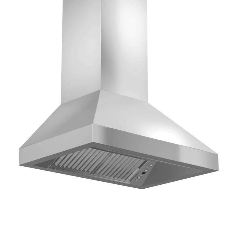 ZLINE 36-Inch Remote Dual Blower Stainless Wall Range Hood with 700 CFM Motor (597-RD-36)