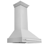 ZLINE 36" Stainless Steel Range Hood Stainless Steel Handle