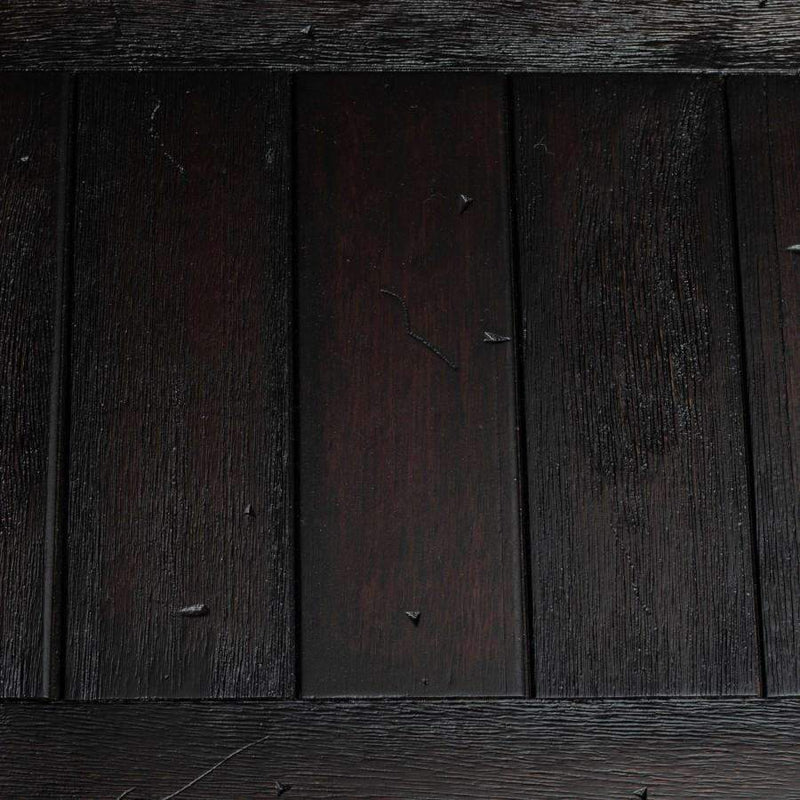 ZLINE 36-Inch Wooden Wall Range Hood, Rustic Dark and Crown Molding (KPDD-36)