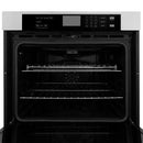 ZLINE 4-Piece Appliance Package - 30 In. Rangetop, Range Hood, Refrigerator, and Double Wall Oven in Stainless Steel - 4KPR-RTRH30-AWS