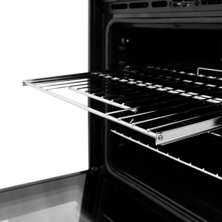 ZLINE Appliance Package - 4-Piece Appliance Package - 48 In. Rangetop, Wall Oven, Refrigerator, and Microwave Oven in Stainless Steel - 4KPR-RT48-MWAWS