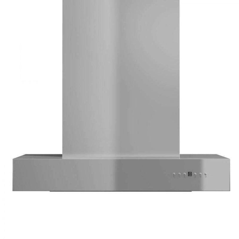 ZLINE 42-Inch Ducted Professional Wall Mount Range Hood in Stainless Steel (KECOM-42)