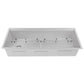 ZLINE 43" Garmisch Undermount Single Bowl Kitchen Sink with Bottom Grid and Accessories