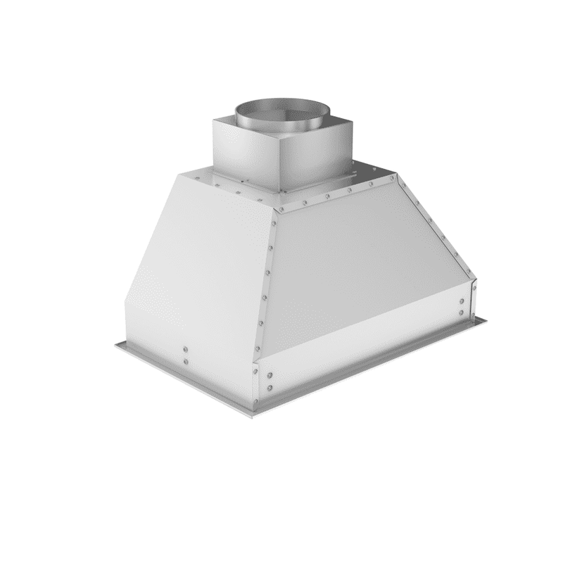 ZLINE 46-Inch Ducted Remote Blower Range Hood Insert in Stainless Steel (698-RS-46-400)