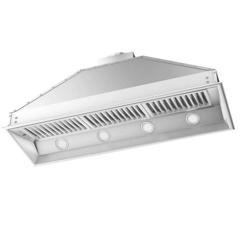 ZLINE 46-Inch Remote Blower Ducted Range Hood Insert in Stainless Steel (695-RS-46-400)