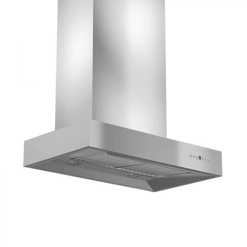 ZLINE 48-Inch Ducted Professional Wall Mount Range Hood in Stainless Steel (KECOM-48)