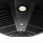 ZLINE 48 in. Autograph Edition Black Stainless Steel Range Hood with Champagne Bronze Handle, BS655Z-48-CB