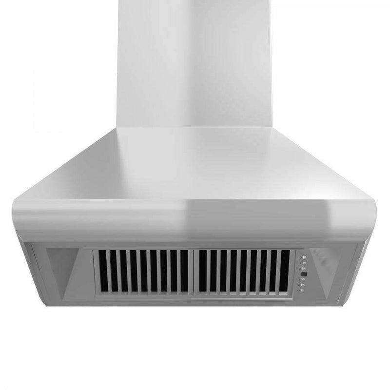 ZLINE 48-Inch Professional Convertible Vent Wall Mount Range Hood in Stainless Steel (587-48)