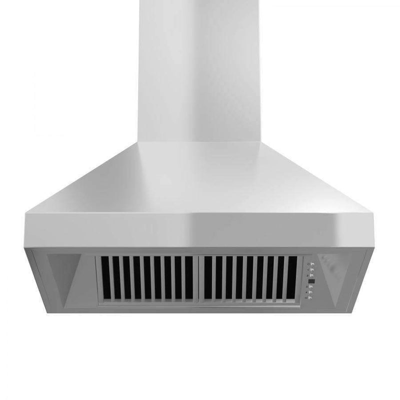 ZLINE 48-Inch Professional Convertible Vent Wall Mount Range Hood in Stainless Steel (597-48)
