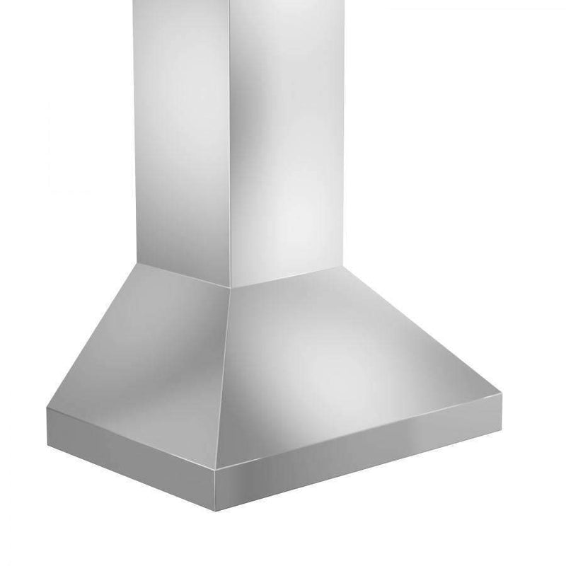ZLINE 48-Inch Professional Convertible Vent Wall Mount Range Hood in Stainless Steel (597-48)