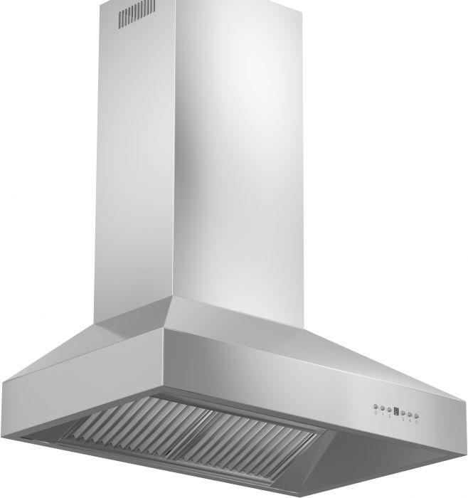 ZLINE 48-Inch Professional Ducted Wall Mount Range Hood in Stainless Steel (667-48)