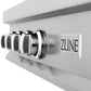 ZLINE 48" Porcelain Rangetop in DuraSnow Stainless Steel with 7 Gas Burners - RTS-48