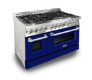 ZLINE 48" Professional Dual Fuel Range in Stainless Steel Gas Stove and Electric Oven
