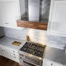 ZLINE 48-Inch Remote Blower Ducted Designer Series Wooden Wall Mount Range Hood in Butcher Block (681W-RS-48-400)