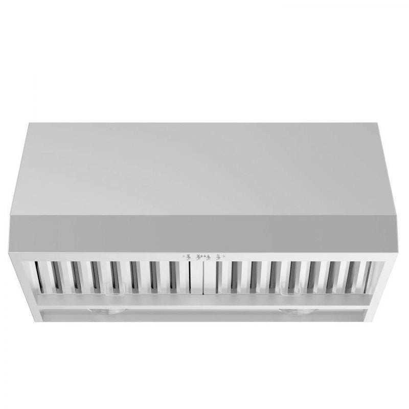 ZLINE 48-Inch Under Cabinet Stainless Range Hood with Heat Lamp and 700 CFM Motor (523-48)