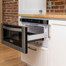 ZLINE Appliance Package - 30 in. Dual Fuel Range, 30 in. Range Hood, Microwave Drawer, 3 Rack Dishwasher - 4KP-RARH30-MWDWV