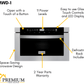 ZLINE Appliance Package - 30 in. Dual Fuel Range, 30 in. Range Hood, Microwave Drawer - 3KP-RARH30-MW
