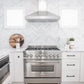 ZLINE Appliance Package - 36 in. Dual Fuel Range, Range Hood, 3 Rack Dishwasher, Refrigerator - 4KPR-RARH36-DWV