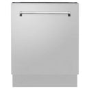 ZLINE Appliance Package - 36 in. Dual Fuel Range, Range Hood, 3 Rack Dishwasher, Refrigerator - 4KPR-RARH36-DWV