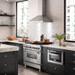 ZLINE Appliance Package - 36 in. Dual Fuel Range, Range Hood, Microwave Drawer, 3 Rack Dishwasher - 4KP-RARH36-MWDWV