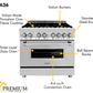 ZLINE Appliance Package - 36 in. Dual Fuel Range, Range Hood, Microwave Drawer, 3 Rack Dishwasher - 4KP-RARH36-MWDWV