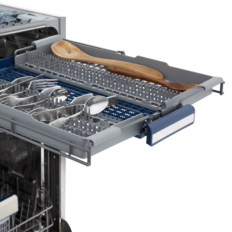 ZLINE Appliance Package - 36 in. Dual Fuel Range, Range Hood, Microwave Drawer, 3 Rack Dishwasher - 4KP-RARH36-MWDWV