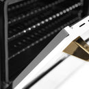 ZLINE Autograph Edition 30" 4.0 cu. ft. Dual Fuel Range with Gas Stove and Electric Oven in Stainless Steel with White Matte Door and Accents