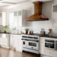 ZLINE Autograph Edition 48" 6.0 cu. ft. Dual Fuel Range with Gas Stove and Electric Oven in Stainless Steel with Accents