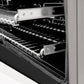 ZLINE Autograph Edition 48" 6.0 cu. ft. Dual Fuel Range with Gas Stove and Electric Oven in Stainless Steel with White Matte Door and Accents