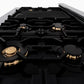 ZLINE Autograph Edition 60" 7.4 cu. ft. Dual Fuel Range with Gas Stove and Electric Oven in Stainless Steel with Accents
