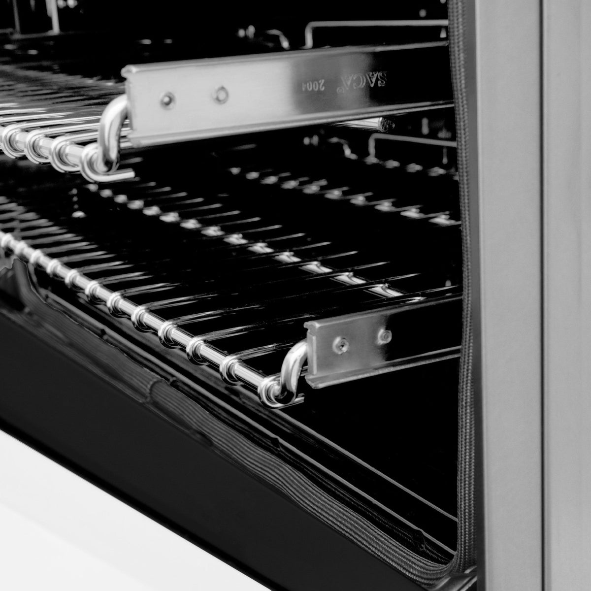 ZLINE Autograph Edition 60" 7.4 cu. ft. Dual Fuel Range with Gas Stove and Electric Oven in Stainless Steel with White Matte Door and Accents