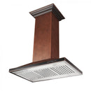 ZLINE Designer Series Hand Hammered Copper Island Mount Range Hood