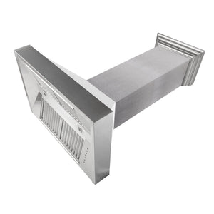 ZLINE DuraSnow Stainless Steel Range Hood with White Matte Shell 