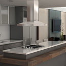 ZLINE Island Mount Range Hood in Stainless Steel