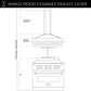 ZLINE Island Mount Range Hood in Stainless Steel