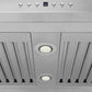 ZLINE Island Mount Range Hood in Stainless Steel & Glass