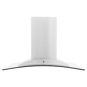 ZLINE Island Mount Range Hood in Stainless Steel & Glass