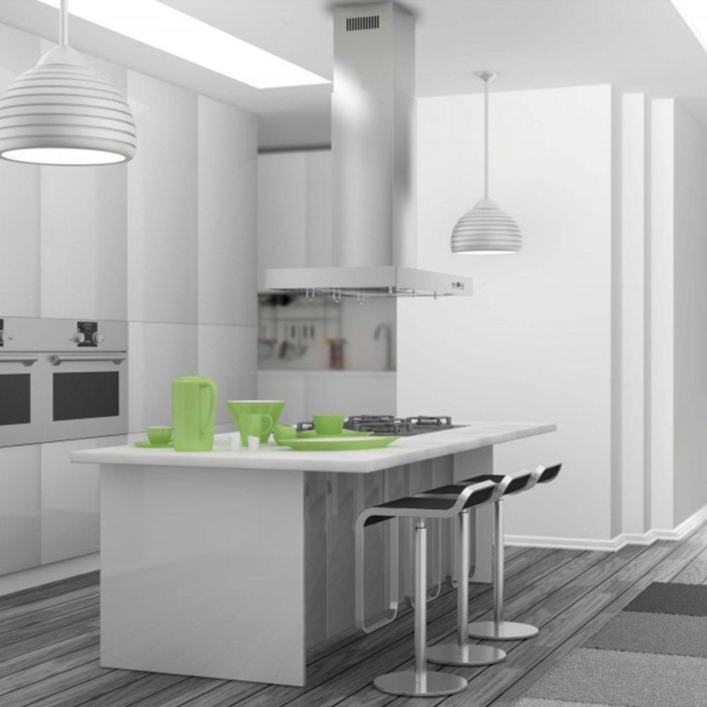 ZLINE Island Mount Range Hood in Stainless Steel - KE2i