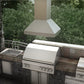 ZLINE Outdoor Island Mount Range Hood in Stainless Steel