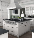 ZLINE Outdoor Island Mount Range Hood in Stainless Steel