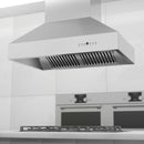 ZLINE Outdoor Island Mount Range Hood in Stainless Steel 