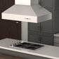 ZLINE Outdoor Island Mount Range Hood in Stainless Steel 