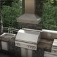 ZLINE Outdoor Wall Mount Range Hood in Stainless Steel