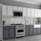 ZLINE Over the Range Convection Microwave Oven in Stainless Steel with Traditional Handle and Sensor Cooking