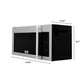 ZLINE Over the Range Convection Microwave Oven in Stainless Steel with Traditional Handle and Sensor Cooking