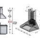 ZLINE Professional Wall Mount Range Hood in Stainless Steel