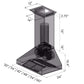 ZLINE Professional Wall Mount Range Hood in Stainless Steel with Built-in CrownSound Bluetooth Speakers - 667CRN-BT